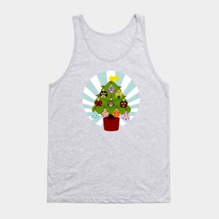 Árbol De Navidad De Lucha Libre En Inglés Tank Top